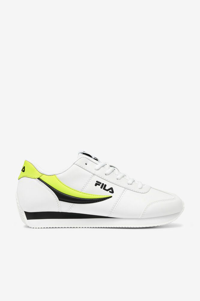 Fila Province White Sneakers Mens - NZ 94086-GRXN